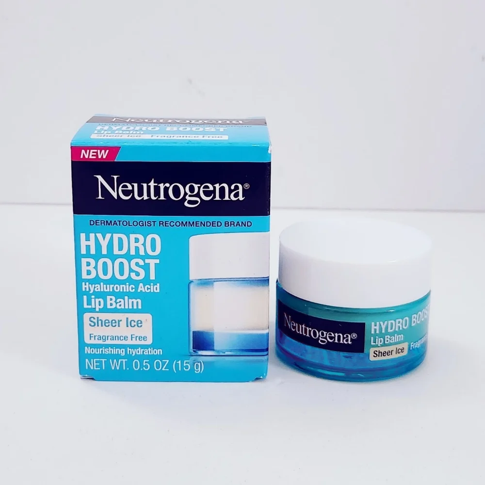🐢2/$15 Neutrogena Hydro Boost Hyaluronic Acid Lip Balm Sheer Ice